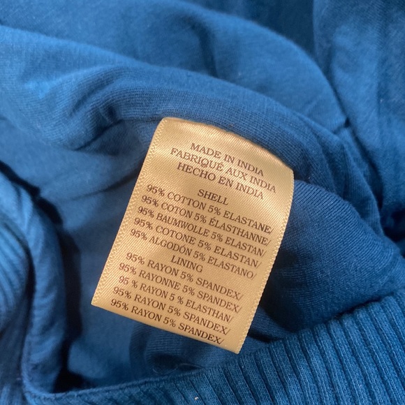 The Odells Brie Bodysuit in Sea Blue 1X - Picture 7 of 8